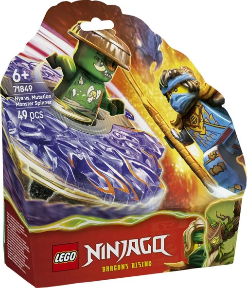LEGO Ninjago 71849 Nya vs. Mutation Monster Spinner ürün görseli 1