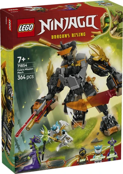 LEGO Ninjago 71854 Cole's Mission Mech ürün görseli 1
