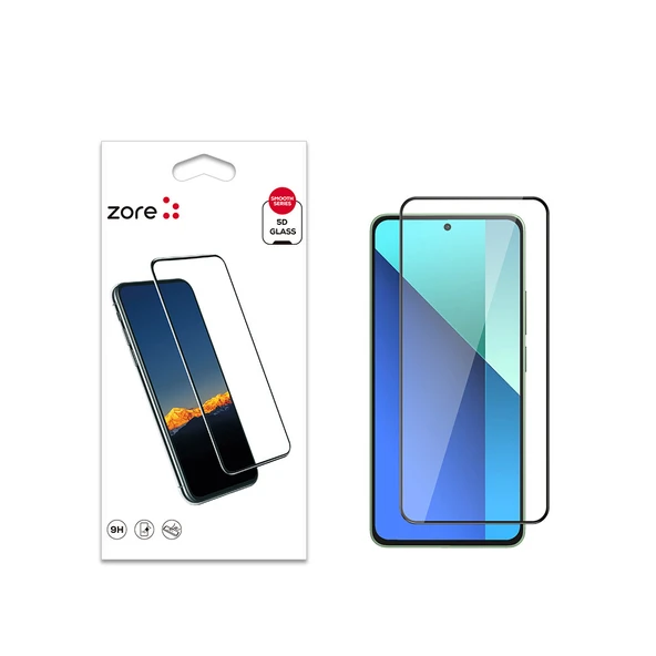 Redmi Note 13 4G Ekran Koruyucu Ekranı Tam Kaplayan Kenarları Kırılmaya Dayanıklı Cam Koruyucu ürün görseli 1