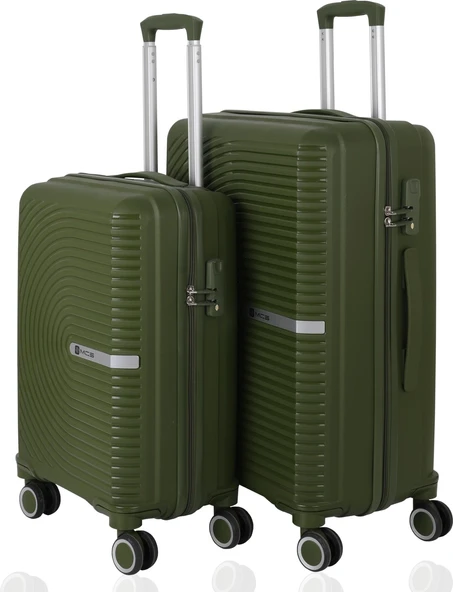 MÇS 374 KIRILMAZ POLİPROPİLEN 2 Lİ ORTA KABİN SET VALİZ ürün görseli 1