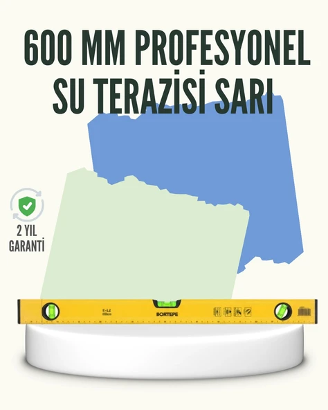 Profesyonel 600 mm Su Terazisi Duvar ve Montaj İşleri İçin ürün görseli 1