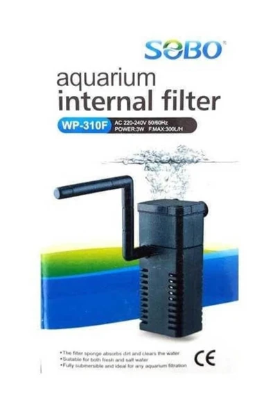 Sobo WP-310F İç Filtre 300 L/H ürün görseli 1
