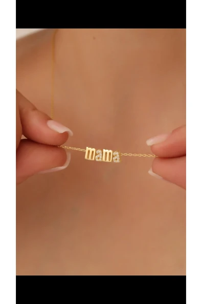Mama Kolye 925 Ayar - Resim 2