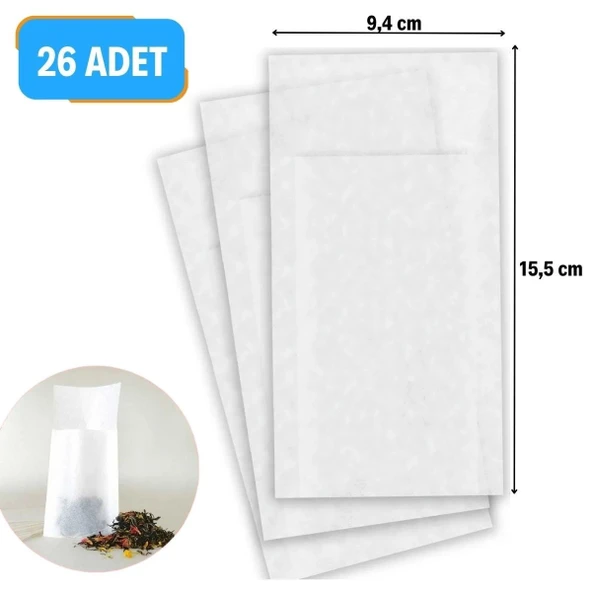 Çay Demleme Poşeti 26 Adet - Resim 2