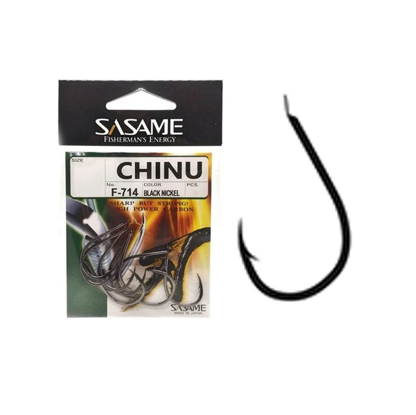 Sasame Chinu F-714 Serisi Olta İğnesi No:1 ürün görseli 1