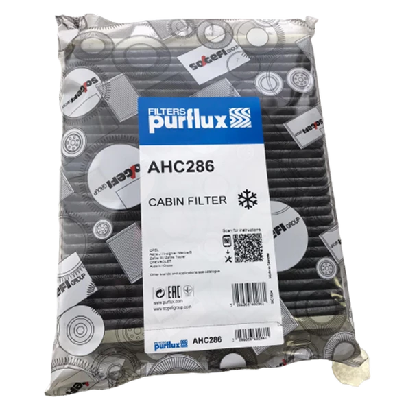 Chevrolet Cruze Karbonlu Polen Filtresi PURFLUX ürün görseli 1