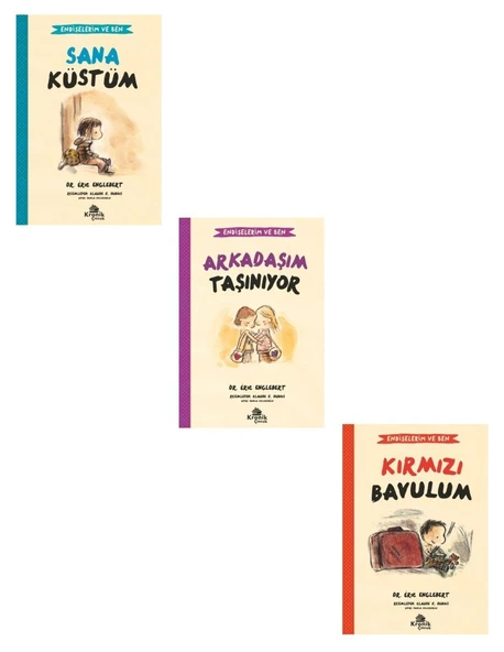 Endişelerim ve Ben Seti 3 Kitap (Arkadaşım Taşınıyor + Sana Küstüm + Kırmızı Bavulum) ürün görseli 1