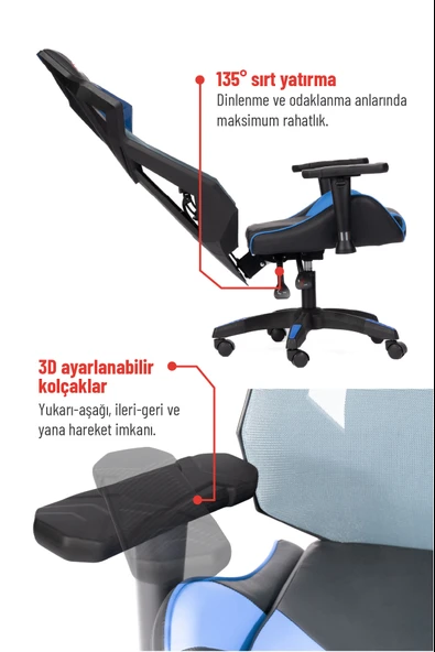 Strix Oyuncu Koltuğu - Resim 4
