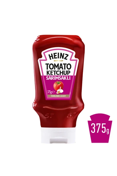 Heinz Sarımsaklı Ketçap 375g ürün görseli 1