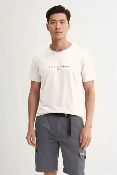 BADBEAR PULSE T-SHIRT / MARSHMALLOW EKRU ürün görseli 1
