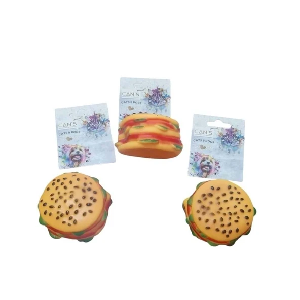 Cans Öten Hamburger Oyuncak 7 cm ürün görseli 1