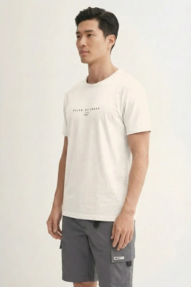 BADBEAR PULSE T-SHIRT / MARSHMALLOW EKRU - Resim 2