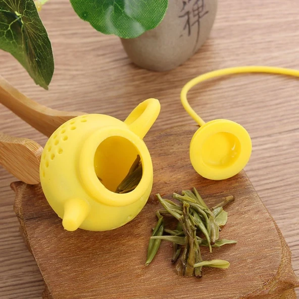 Çaydanlık Tasarımlı Çay Demleme Süzgeci ürün görseli 1