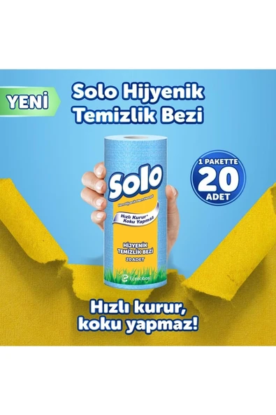 Solo Hijyenik Temizlik Bezi - Resim 3