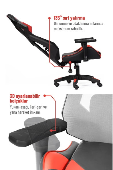 Strix Oyuncu Koltuğu - Resim 5