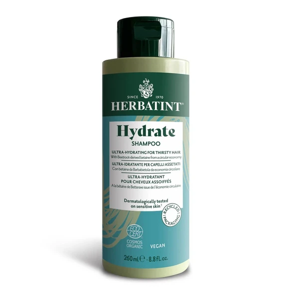 Herbatint Hydrate Shampoo 260 ml. - Ultra Nemlendirici Şampuan ürün görseli 1