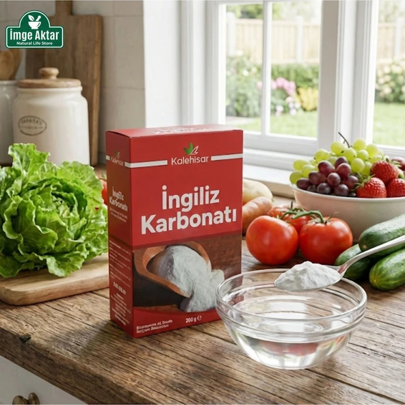 İngiliz Karbonatı 200 Gr - Saf Sodyum Bikarbonat ürün görseli 1
