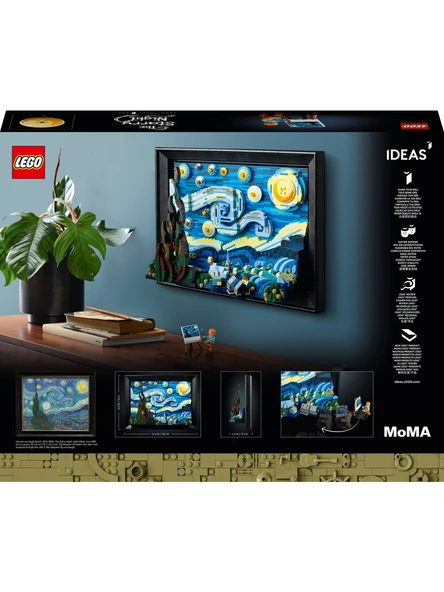 PTTAVM: Lego 21333 Ideas Vincent Van Gogh Yıldızlı Gece