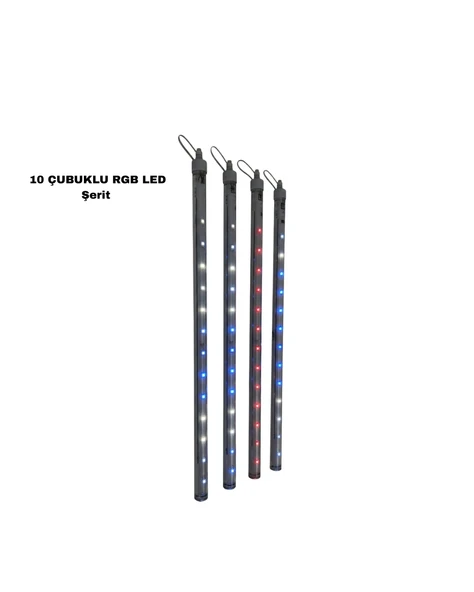10 ÇUBUKLU DEKOR LED ürün görseli 1