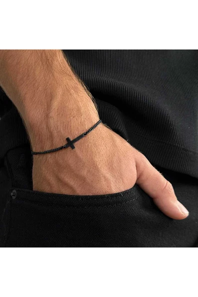 Erkek Haç Bileklik - Resim 2