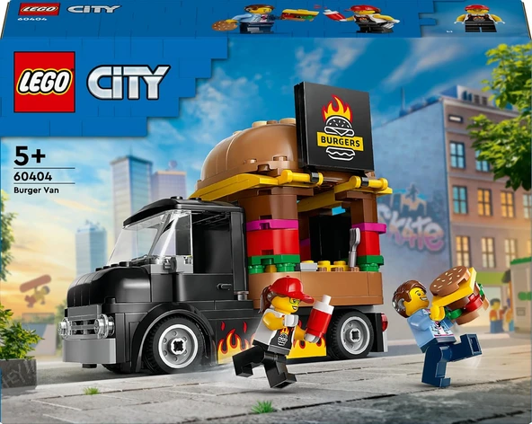 LEGO 60404 City Hamburger Kamyonu - Resim 3