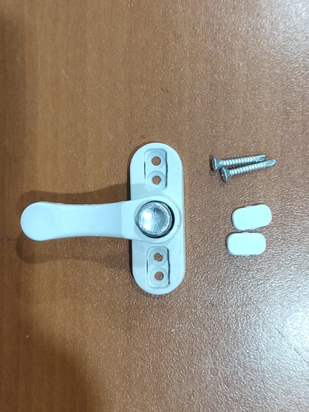 Pvc Kapı Pencere Pimapen Balkon Kapısı Çocuk Emniyet Kilidi Hırsız Güvenlik Düğmeli Metal 5 ADET ürün görseli 1