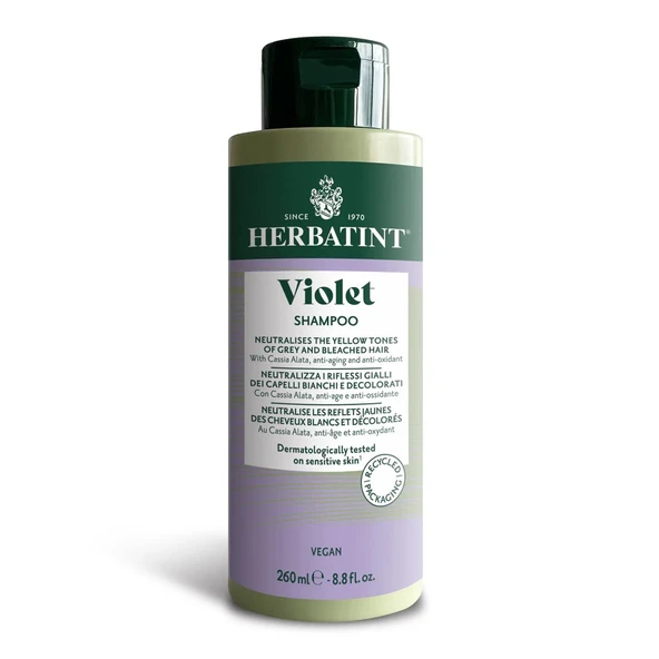 Herbatint Violet Shampoo 260 ml. - Mor Şampuan ürün görseli 1