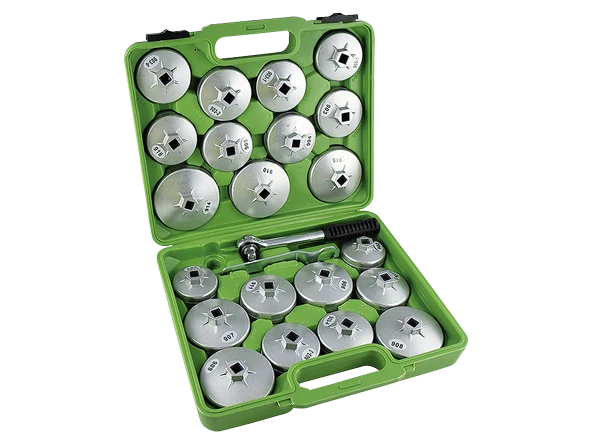 Nt Tools 23 Parça Alüminyum Kapak Tip Filtre Sökme Takma Seti Ntkaset23 ürün görseli 1