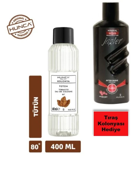 Tütün Kolonyası 400 ml +Jagler Tıraş Kolonyası ürün görseli 1