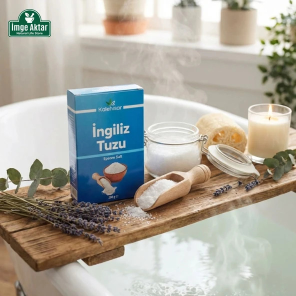 İngiliz Tuzu (Epsom Tuzu) 200 Gr - Saf Magnezyum Sülfat ürün görseli 1
