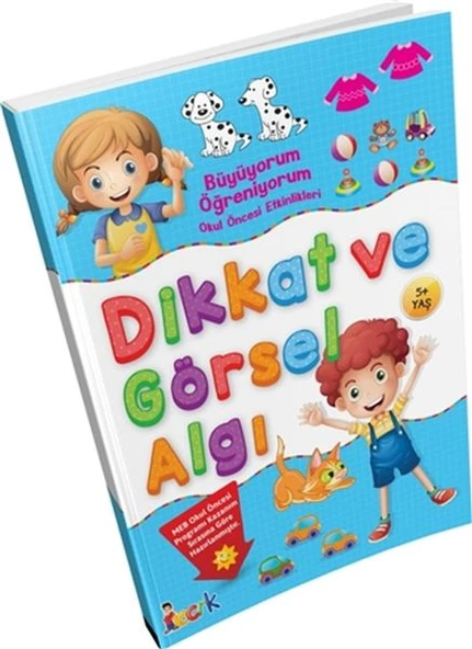 Büyüyorum Öğreniyorum Okul Öncesi Etkinlikleri Dikkat ve Görsel Algı ürün görseli 1