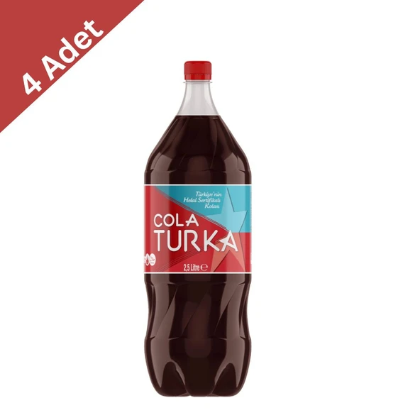 Cola Turka 2,5 L x 4 Adet ürün görseli 1