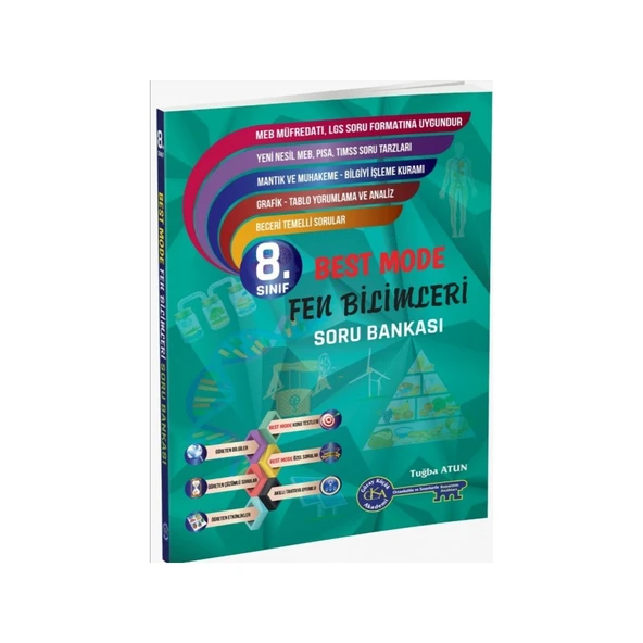 8.Sınıf Fen Bilimleri LGS Best Mode Soru Bankası ürün görseli 1