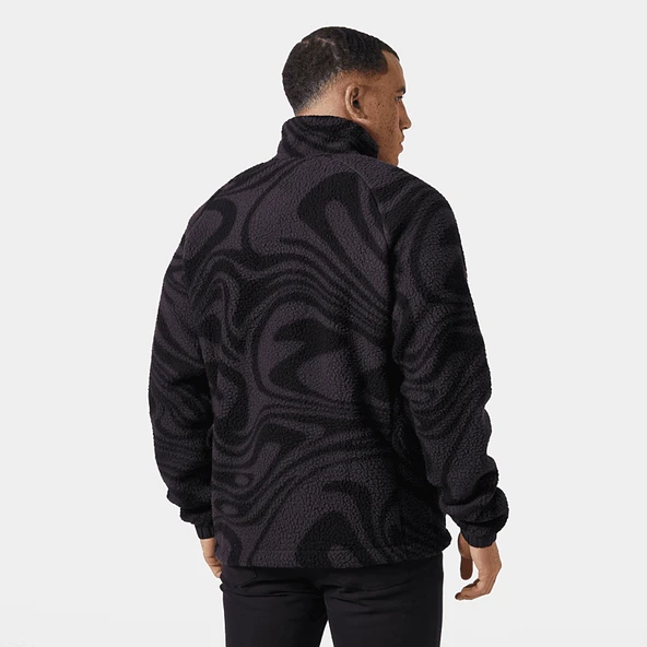 HELLY HANSEN PANORAMA PRINTED PILE SNAP MONT - Resim 2