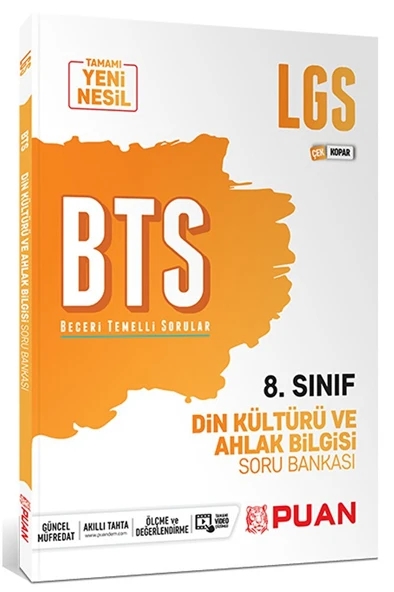 Puan 8. Sınıf Lgs Din Kültürü Ve Ahlak Bilgisi Bts Soru Bankası ürün görseli 1