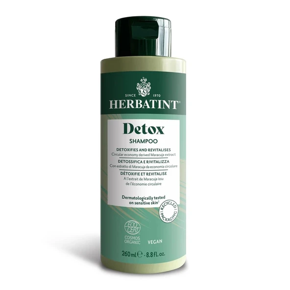 Herbatint Detox Shampoo 260 ml. - Arındırıcı ve Yenileyici Şampuan ürün görseli 1