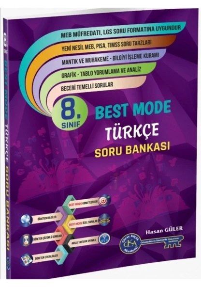 GÜR YAYINLARI BEST MODE 8 TÜRKÇE SORU BANKASI ürün görseli 1