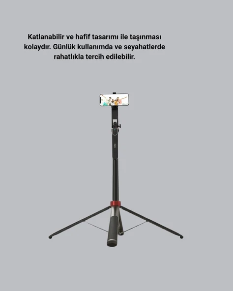 NPL2S TRİPOT +K11 YAKA MİKROFONU SET - Resim 4