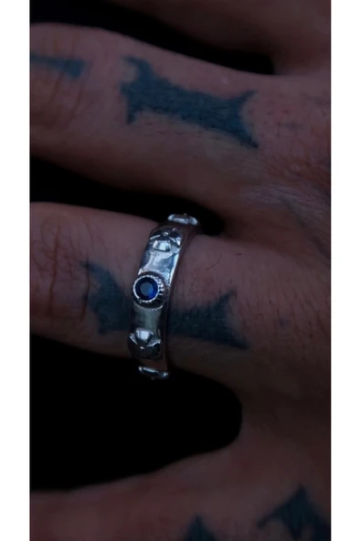 Unisex Ayarlı King Tasarım Yüzük ürün görseli 1