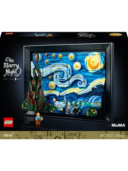 PTTAVM: Lego 21333 Ideas Vincent Van Gogh Yıldızlı Gece