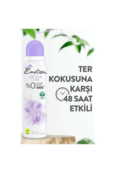 EMOTION DETOX FLORAL DEO 200 ML - Resim 3