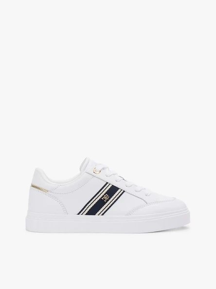 Tommy Hilfiger FW0FW09354 Th Chic Cupsole Webbing Kadın Günlük Ayakkabı ürün görseli 1