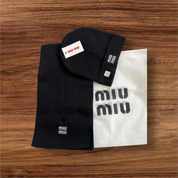 MİU MİU 2'Lİ BERE&ATKI TAKIMI - Resim 2