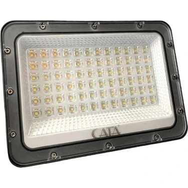 CATA CT-4659 100W Platinum LED Projektör IP64 Su Geçirmez Dış Mekan Aydınlatma 6400K Beyaz Işık ürün görseli 1