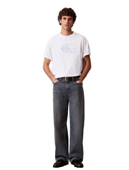 Calvin Klein LV04RF819G Elevated Monologo Erkek Tişört ürün görseli 1