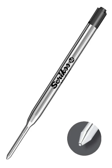 Scrikss Tükenmez Kalem Yedeği Metal 0.7mm 1 Adet Tükenmez Kalem Refili Tükenmez Kalem Yedeği ürün görseli 1
