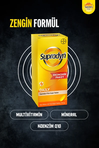 SUPRADYN COQ10 60 TB - Resim 2