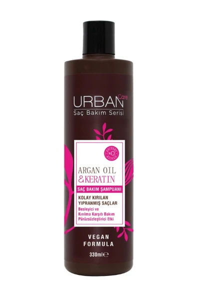 Urban Care Urban Argan Oil&Keratin Saç Bakım Şampuanı 330 ml ürün görseli 1
