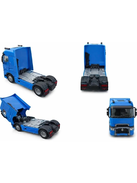 Işıklı Sesli Pilli Metal Çek Bırak Renault Tır - JS1125S ürün görseli 1