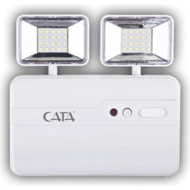 CATA CT 9171 Şarjlı 2X5W Acil Aydınlatma Armatürü Beyaz Işık ürün görseli 1